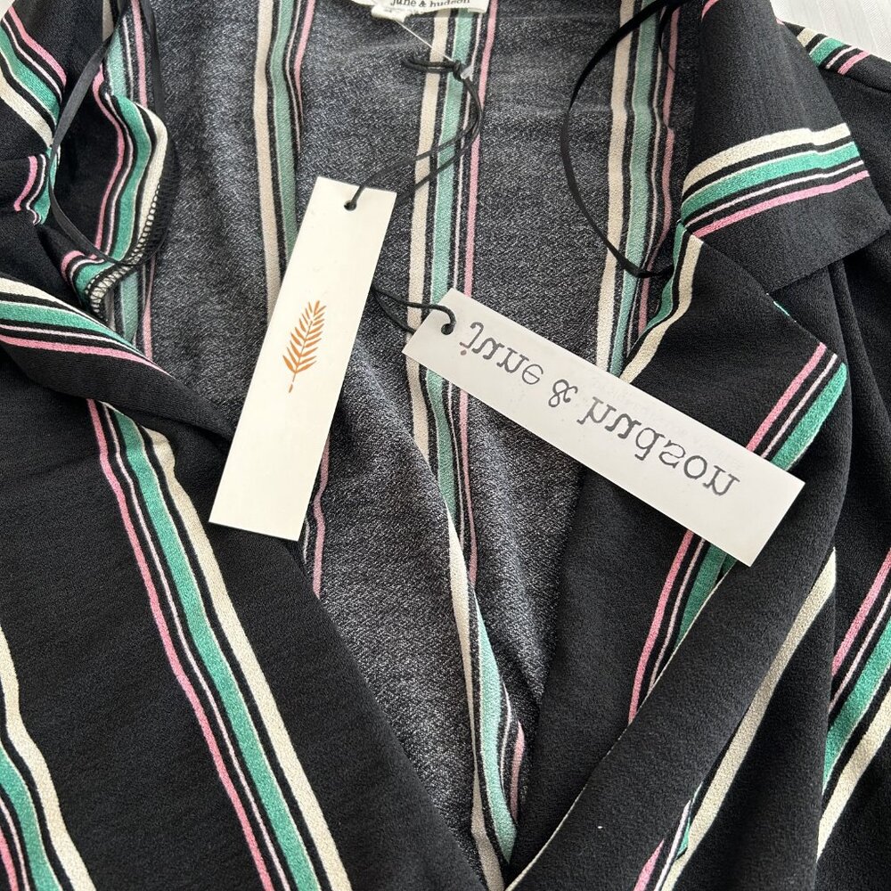 june & hudson - Striped Blouse - Small - Brand New - Picture 3 of 9